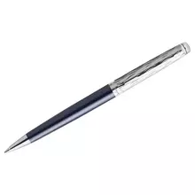 Ручка шариковая Waterman "Hémisphère SE Deluxe Blue CT" черная 10 мм. подарочная упаковка