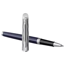 Ручка-роллер Waterman "Hémisphère SE Deluxe Blue CT" черная 08 мм. подарочная упаковка