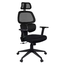 Кресло руководителя Helmi HL-E36 "Support" ткань черная