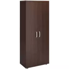 Шкаф для одежды двухдверный с выдвижной штангой МФ Виско Консул/Венге 820*450*2030
