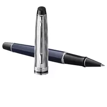 Ручка-роллер Waterman "Expert SE Deluxe Blue CT" черная, 0,8 мм. подарочная упаковка