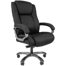 Кресло руководителя Chairman 410 PL ткань черная SX механизм качания до 180 кг.