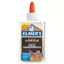 Клей для слаймов канцелярский ELMERS "Clear Glue" 147 мл. (1 слайм)