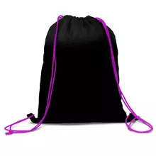 Мешок для обуви Brauberg плотный карман на молнии подкладка 43х33 см. "Neon Purple"