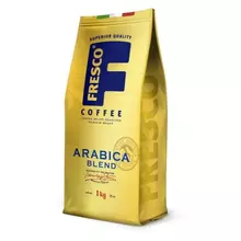 Кофе в зернах FRESCO "AraBica Blend" 1000 г. зерно вакуумная упаковка