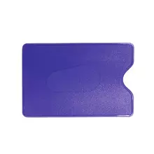 Обложка-карман для карт и пропусков ДПС 64*96 мм. ПВХ, синий