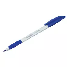 Ручка шариковая Berlingo "Triangle Snow Pro" синяя 07 мм. трехгран. грип