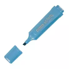 Текстовыделитель Luxor "Textliter Metallic" голубой, 1-5 мм.