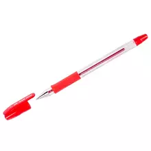 Ручка шариковая Pilot "BPS" красная 07 мм. грип