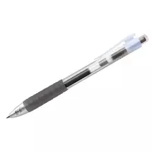 Ручка гелевая автоматическая Faber-Castell "Fast Gel" черная 07 мм. грип