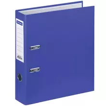 Папка-регистратор OfficeSpace 70 мм. бумвинил с карманом на корешке синяя
