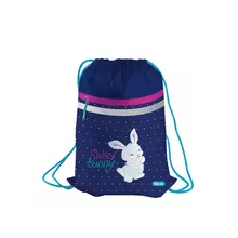 Мешок для обуви 1 отделение Först "Sweet bunny" 350*460 мм. вентиляционная сеточка светоотражающая лента карман на молнии