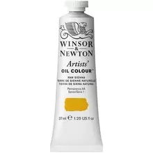 Краска масляная профессиональная Winsor&Newton "Artists Oil" 37 мл. натуральная сиена