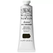 Краска масляная профессиональная Winsor&Newton "Artists Oil" 37 мл. черная слоновая кость