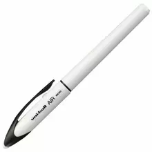 Ручка-роллер Uni-Ball "AIR Micro", синяя, корпус белый, узел 0,5 мм. линия 0,24 мм.