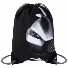 Мешок для обуви Brauberg Premium карман подкладка светоотражайка 43х33 см. "Black car"