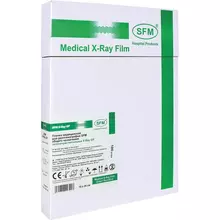 Рентгеновская пленка зеленочувствительная, SFM X-Ray GF, комплект 100 л. 18х24 см.