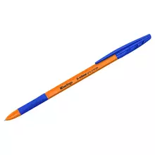 Ручка шариковая Berlingo "Tribase grip orange" синяя 07 мм. грип