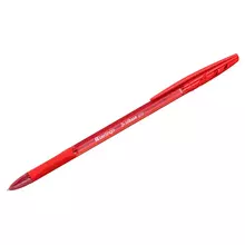 Ручка шариковая Berlingo "Tribase grip" красная 10 мм. грип