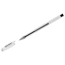Ручка гелевая OfficeSpace "Classic" черная, 0,5 мм.