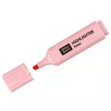 Текстовыделитель OfficeSpace пастельный цвет, розовый, 1-5 мм.