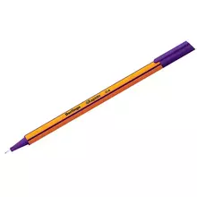 Ручка капиллярная Berlingo "Rapido" фиолетовая, 0,4 мм. трехгранная