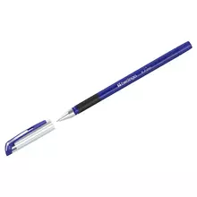 Ручка шариковая Berlingo "xFine" синяя 03 мм. грип