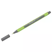Ручка капиллярная Schneider "Line-Up" темно-серая 04 мм.