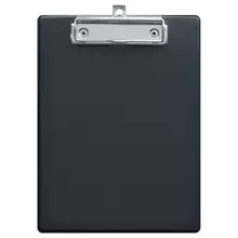 Планшет с зажимом OfficeSpace А5 ПВХ черный