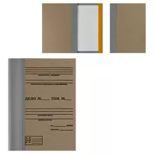 Папка архивная для переплета OfficeSpace, 100 мм. без клапанов, переплетный картон, корешок - бумвинил
