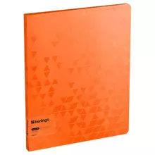 Папка с 20 вкладышами Berlingo "Neon" 17 мм. 1000 мкм. оранжевый неон с внутр. карманом