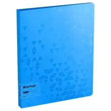Папка с 40 вкладышами Berlingo "Neon" 24 мм. 1000 мкм. голубой неон с внутр. карманом
