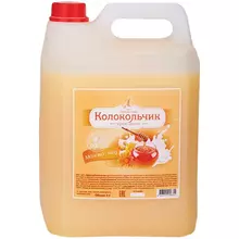 Мыло-крем жидкое Душистый Колокольчик "Молоко и мед" канистра 5 л