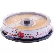 Диск CD-RW 700Mb Smart Track 4-12x Cake Box (10 шт.)