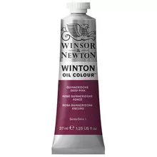 Краска масляная художественная Winsor&Newton "Winton" 37 мл. туба квинакридон темно-розовый