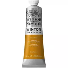 Краска масляная художественная Winsor&Newton "Winton", 37 мл. туба, натуральная сиена