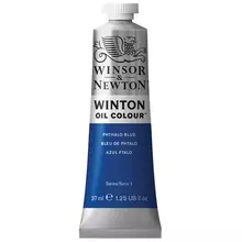 Краска масляная художественная Winsor&Newton "Winton", 37 мл. туба, фтало синий