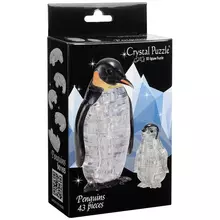 Пазл 3D Crystal puzzle "Пингвины" картонная коробка