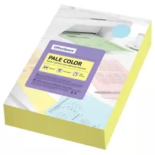 Бумага цветная OfficeSpace "Pale Color" А4 80г./м² 500 л. (желтый)