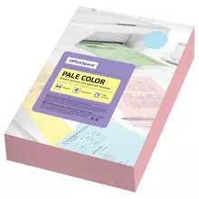 Бумага цветная OfficeSpace "Pale Color", А4, 80г./м², 500 л. (розовый) 