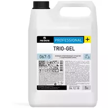 Средство моющее с хлором PRO-BRITE "Trio-gel" 5 л. с отбеливающим эффектом концентрат