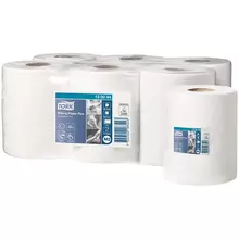 Полотенца бумажные в рулонах Tork "Advanced"(М2) 2-слойные 125 м/рул. ЦВ тиснение белые