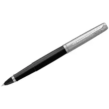 Ручка-роллер Parker "Jotter Originals Black Chrome СT" черная 08 мм. подарочная упаковка