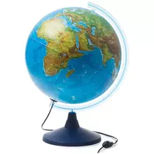 Глобус физико-политический Globen 40 см. с подсветкой от сети на круглой подставке