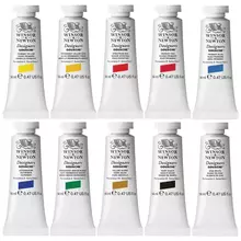 Гуашь художественная Winsor&Newton "Designers Gouache" Intro Set 10 цветов 14 мл. туба