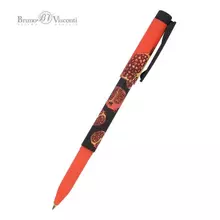 Ручка шариковая BRUNO VISCONTI "FreshWrite" синяя "Гранат" линия 05 мм.
