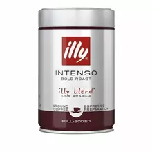 Кофе молотый ILLY "Intenso" Италия 250 г. жестяная банка