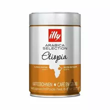Кофе в зернах ILLY "Etiopia" Италия 250 г. жестяная банка