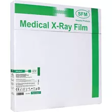 Рентгеновская пленка зеленочувствительная, SFM X-Ray GF, комплект 100 л. 35х35 см.