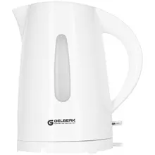 Чайник электрический Gelberk GL-460 17 л. 1850Вт пластик белый